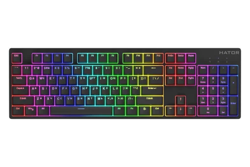 Клавиатура Hator Rockfall 2 Mecha Orange Black (HTK-710)